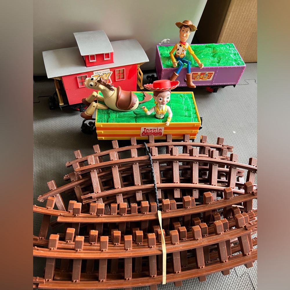 - Toy Story train set